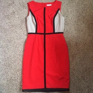 Calvin Klein pencil dress.